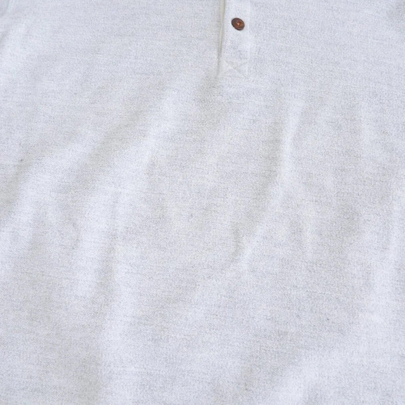 Vintage 90S Gant Gray Button Up Collar Pull Over Sweater Size Large - Picture 7 of 13